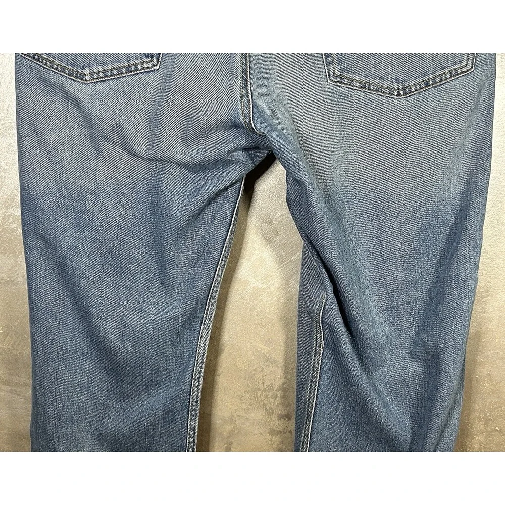 Levi‎ Strauss Signature Blue Jeans Mens Size 40x30 Straight Fit Work Wear